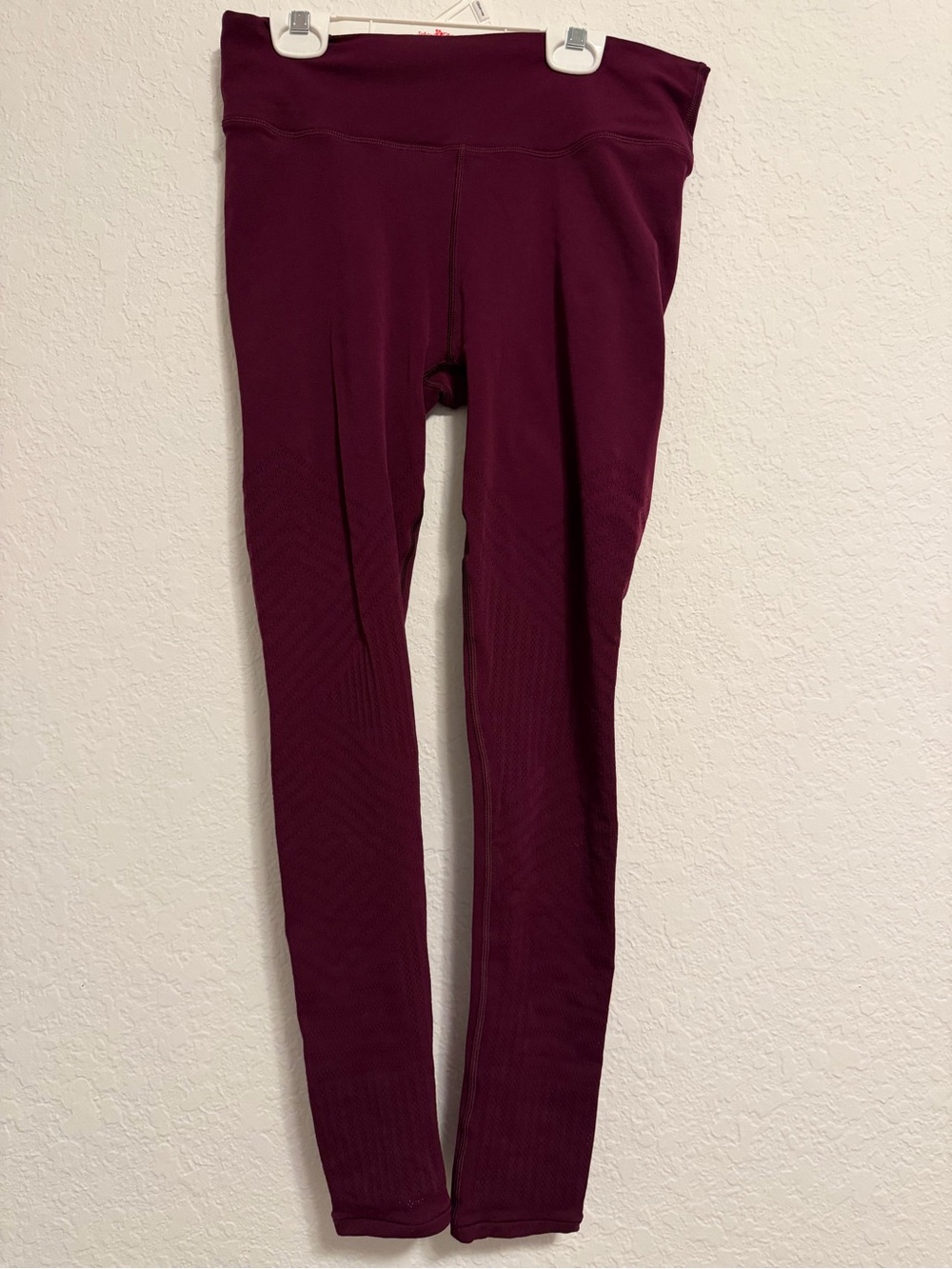 lululemon athletica Seamless High-Rise Leggings - Burgundy